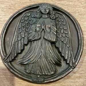 Wild Goose Studio Angel Plaque – Guardian of Home & Family – 6” Made in Ireland